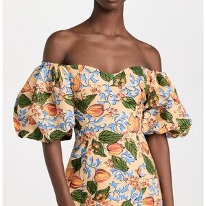 RHODE Deli Dress in Capri Orchard